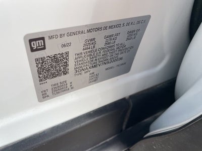 2022 Chevrolet Equinox RS