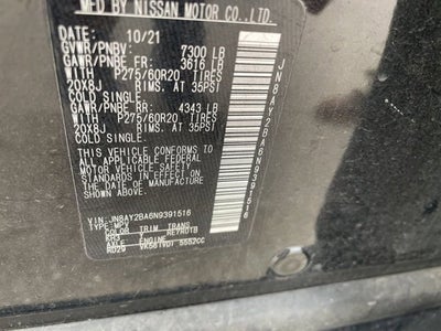 2022 Nissan Armada SL