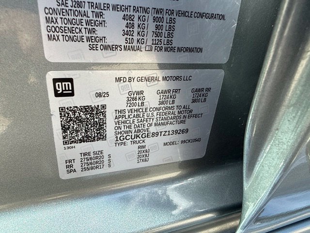 2026 Chevrolet Silverado 1500 LTZ