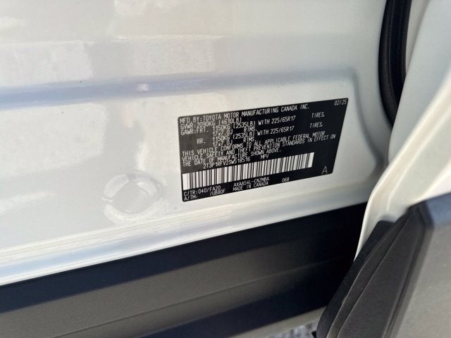 2025 Toyota RAV4 XLE